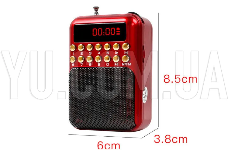 Кишеньковий радіоприймач BBK B872 USB/MP3 Кишеньковий радіоприймач BBK B872 USB/MP3